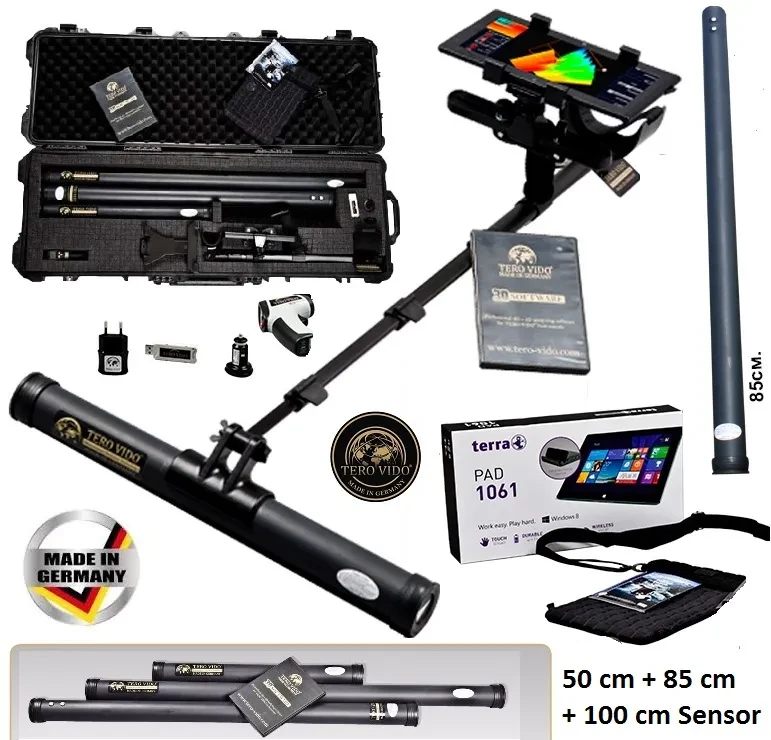Tero Vido 3D System Pro Version 3D Bodenscanner Metalldetektor